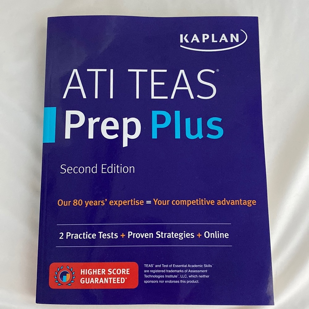 ATI TEAS Test Prep Study Book Nursing